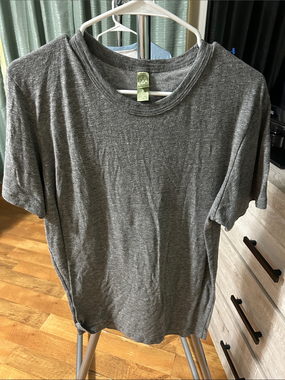 Alternative Heather Gray Short Sleeve Crewneck Tee